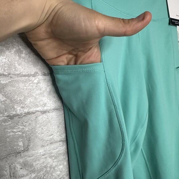 Nike One Women's Training High-Rise Leggings NWT Size XS (Aqua) FN3241-300 - Picture 6 of 16